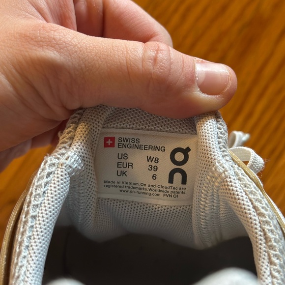 On Running Light Gray Sneakers - Picture 3 of 7